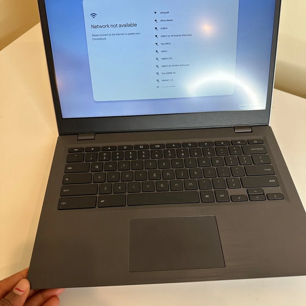 Gray Chromebook Laptop